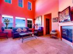 El Dorado Ranch Villa 721 master bedroom television